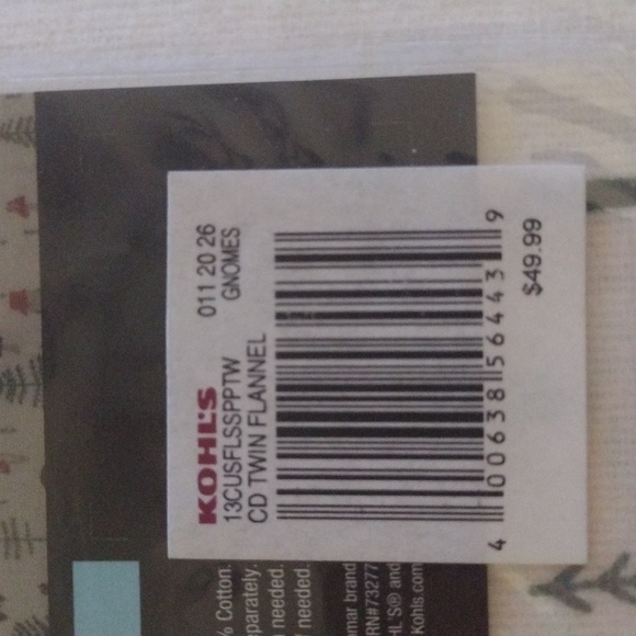 Flannel Sheet Set, Size Twin - Picture 4 of 4